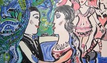 Blue love, by Christina Knall
