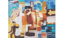 Couple in the City, by Christina Knall