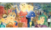 Fest i Juan les Pins (90 ex**), by Christina Knall