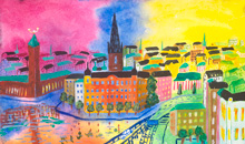 Gamla Slussen (149 ex**), by Christina Knall