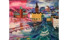 Gamla tiders Slussen, av Christina Knall