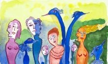 Loving Life (50 ex**), by Christina Knall