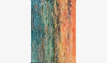 Orange and green, by Christina Knall
