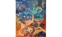 På stranden, by Christina Knall
