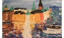 Riddarfjärden, av Christina Knall