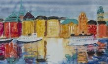 Skeppsbrospegel, av Christina Knall