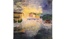 Soldis över Stockholm, av Christina Knall
