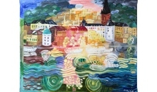 Sommar på Riddarholmen, av Christina Knall