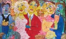 Sommarfest (25 ex), av Christina Knall