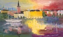 Stockholmsmotiv, av Christina Knall