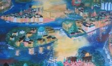 Stockholmsvy (25 ex*), by Christina Knall