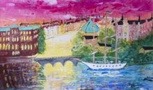 Textile paintings